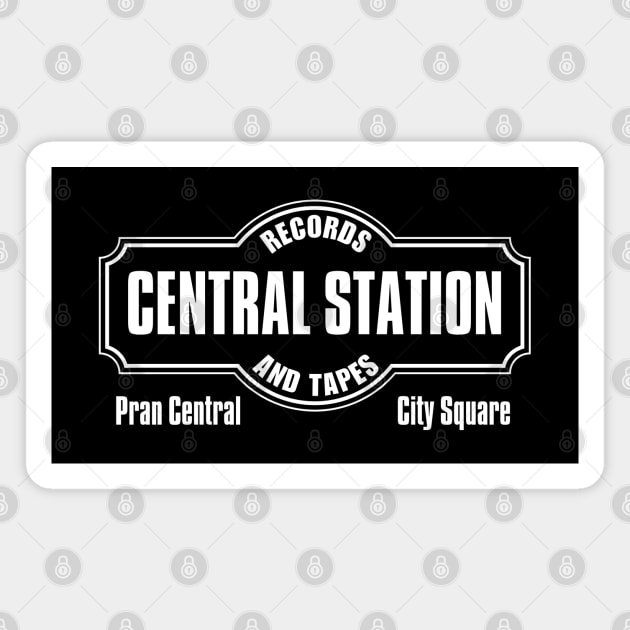 Central Station Records Fan Art Magnet by Timeless Chaos